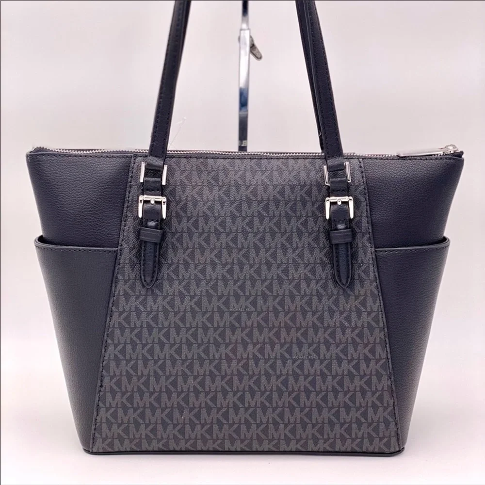 Michael Kors Charlotte LG TZ Tote Black